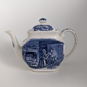LIBERTY BLUE TEAPOT
